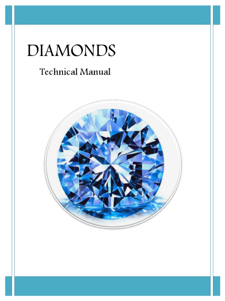 DIAMONDS Technical Manual | Download Free PDF | Diamond | Gemstone