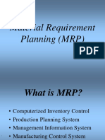 Material Requirement Planning Presentation