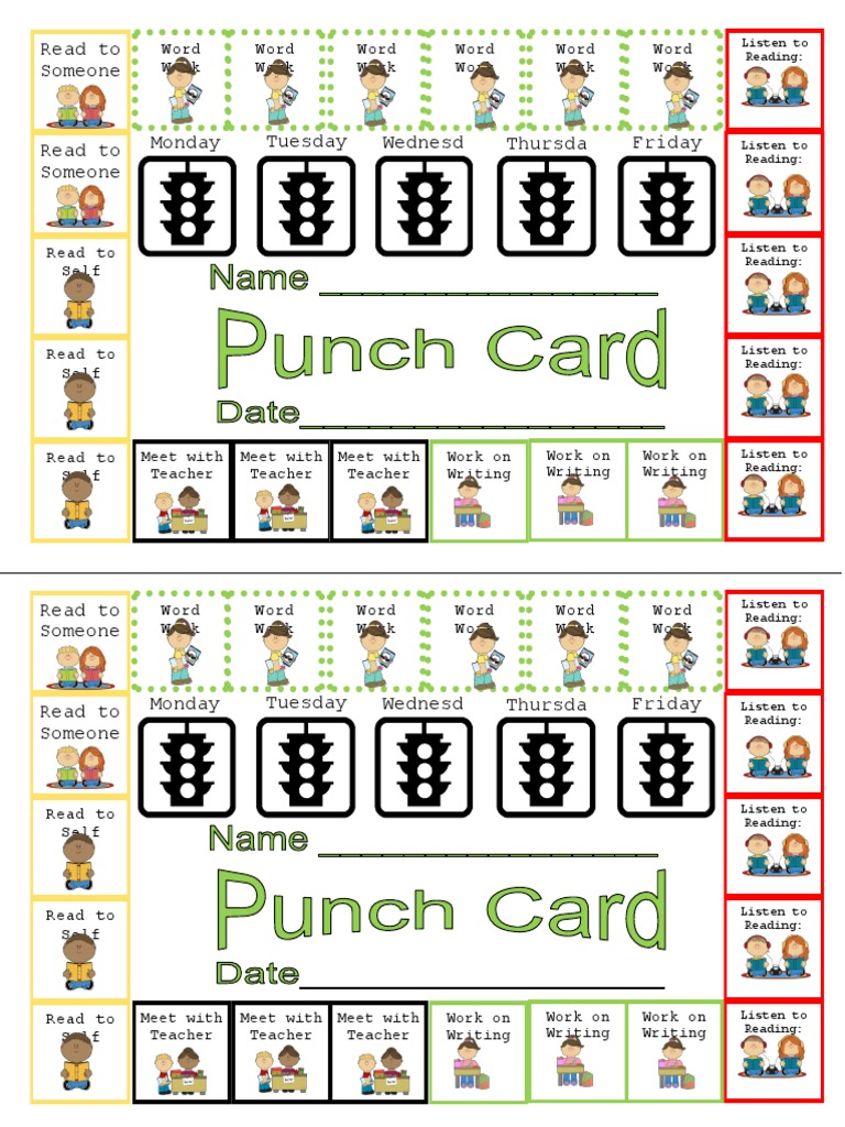 Weekly Literacy Activities Schedule | PDF