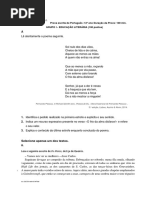 Prova Escrita de Portu 12º Ano v. 2 Novo
