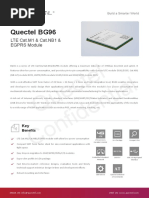 Quectel BG96 LTE Specification V1.0