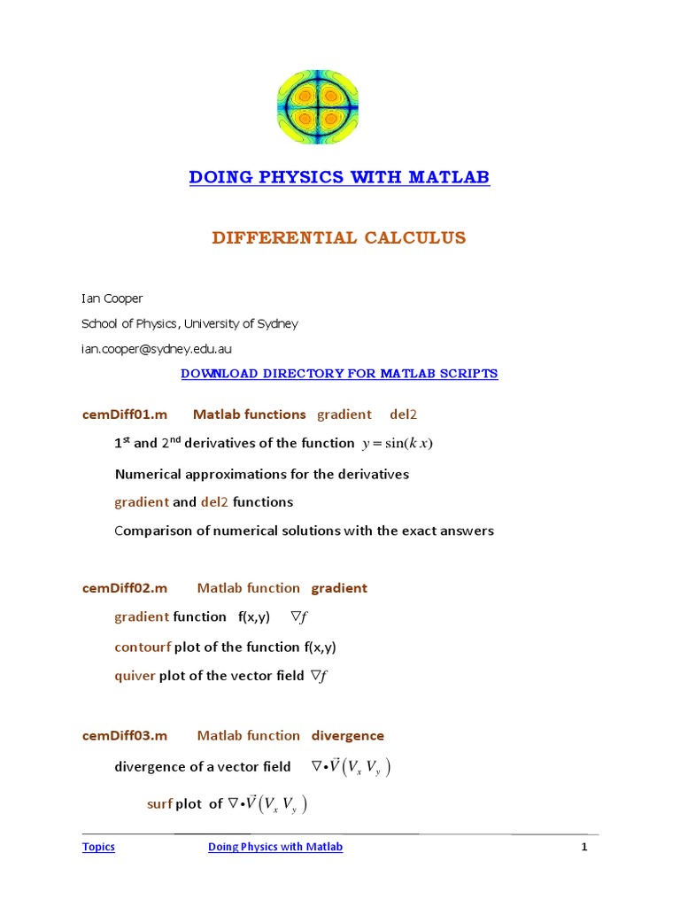 Cem Differential Calculus | PDF | Finite Difference | Derivative