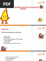 Basic Fire Fighting Training Overview | PDF | Fires | Firefighting