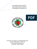 Panduan Penetapan Standar Kode Diagnosis Kode Tindakan Simbol Dan Singkatan