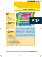 Buku Guru Kelas 8 SMP Matematika 2014 Bab 1. Sistem Koordinat. Semester 1