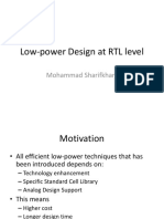 Low-power Design at RTL level.pptx