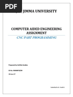 Jit, Jimma University: Computer Aided Engineering Assignment