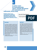 Uso de Daphnia Pulex Como Bioindicador de Contaminación Ambiental en Aguas, Usando Dicromato de Potasio Como Contaminante de Referencia, Tacna 2015