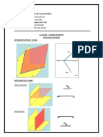 Posiciones Del Plano Geometria Descriptiva PDF