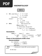 Haematology: 1-Hb: Normal Values