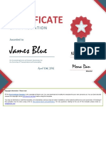 Sample Certificates Appreciation Template