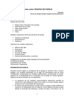 Apuntes Sobre Terapia de Pareja. F. Ruiz 2014