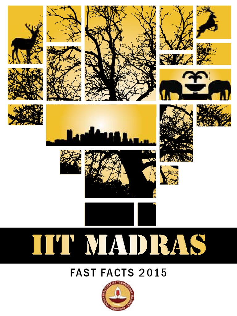 Iit Madras Fast Facts 2015 PDF Entrepreneurship Social Enterprise