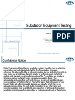Substation Equipment Testing PDF