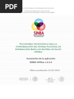 Manual de Carga Masiva SINBA 2.0 | PDF | Archivo de computadora ...