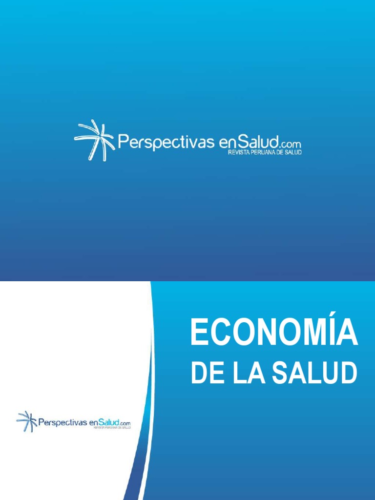 Economía de la Salud: Análisis y Retos | PDF | Economía de la Salud ...