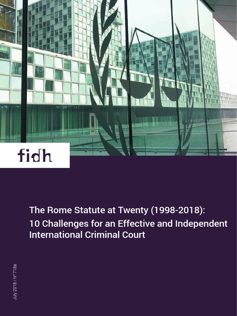 ICC's 20th Anniversary: 10 Key Challenges | PDF | International ...