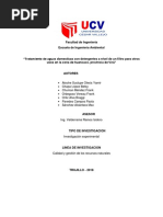 Purificacion de Aguas Con Detergente