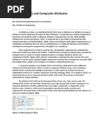 Composite Keys and Composite Attributes