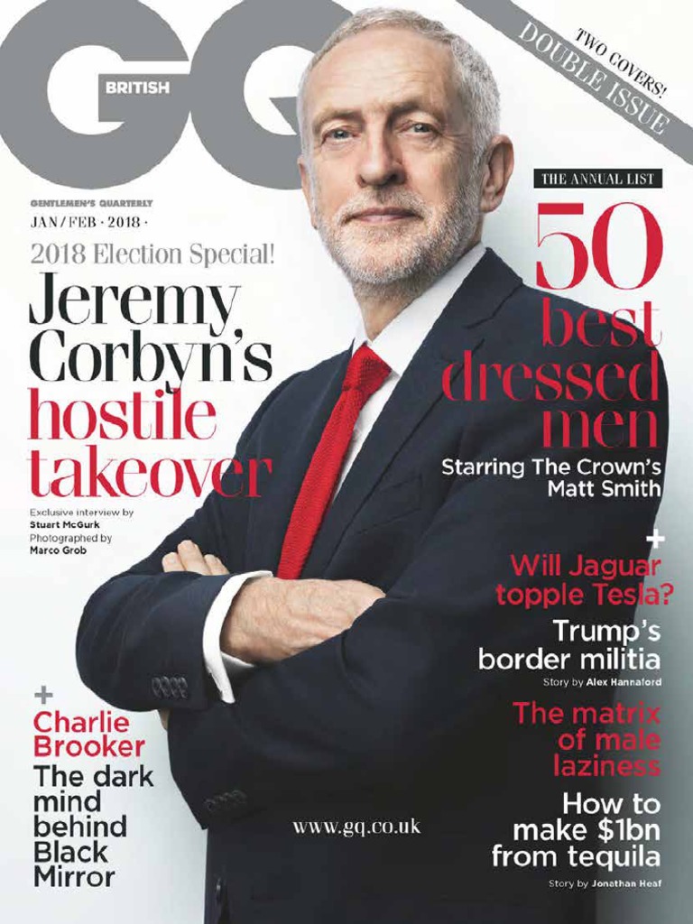 | February (Magazine) - UK | PDF Vogue 2018 GQ