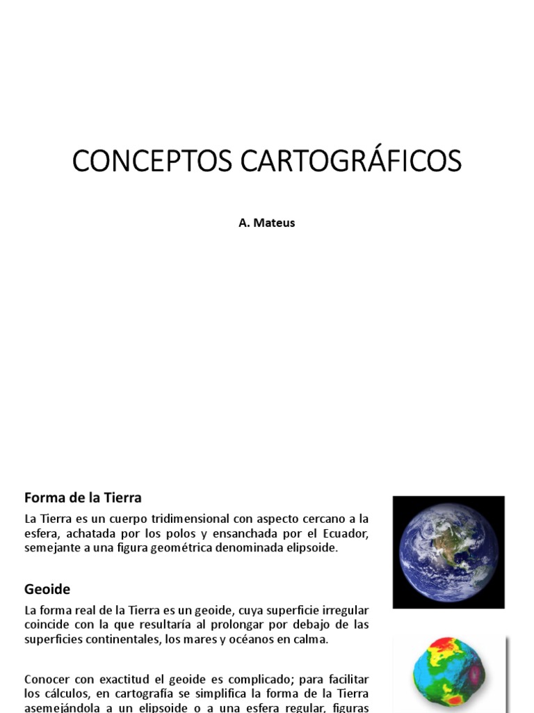 Conceptos Cartograficos