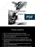 Optics and Telescopes Chapter Six