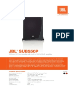 Specification Sheet - SUB 550P (English EU)