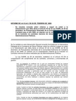 Informe Gobierno de Cantabria Sobre La Comprobación Material de La Inversión en Contratos Menores de Obras Realizados Por Las Administraciones Públicas.