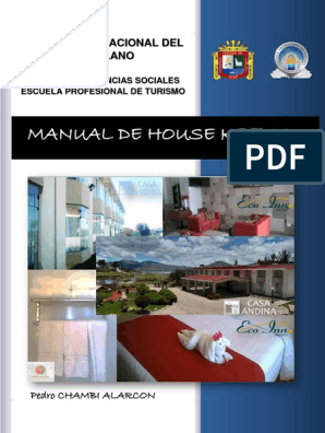 Manual de House Keeping, PDF, Hotel