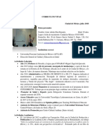 Curriculum Vitae 2018 Jesús Adrían Díaz R