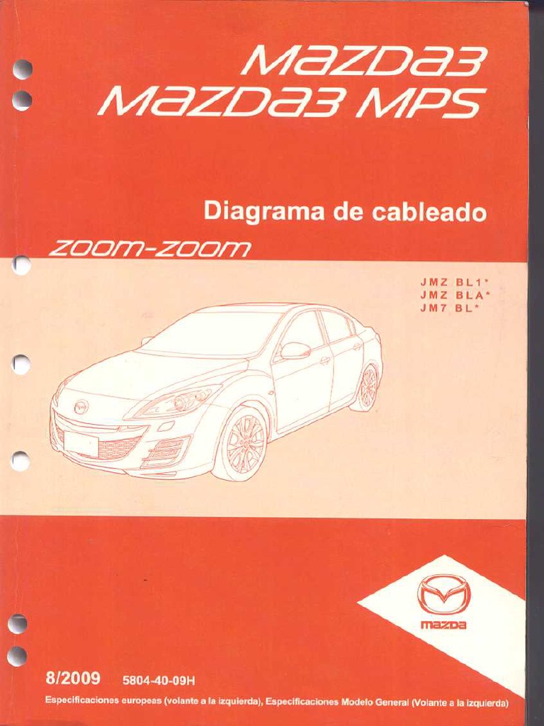 Wiring Diagram Mazda 3 PDF | PDF
