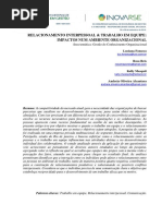 Trabalho Em Equipe - Inovarse