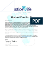 #Justice4Life Action Kit