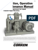 Installation, Operation & Maintenance Manual: Plain Style Compressors For Liquid Transfer-Vapor Recovery