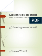 Laboratorio de Word