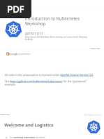 Introduction To Kubernetes - KubeCon Slide Deck