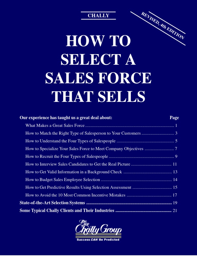 Selecting Effective Sales Personnel | PDF | Sales | Economies