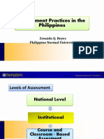 Assessment Practices in The PH - Zenaida - Reyes
