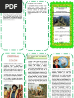 Triptico Cristobal Colon