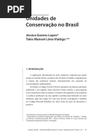 Unidades de Conservação No Brasil