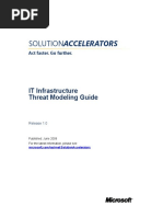 IT Infrastructure Threat Modeling Guide