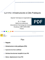 ICP/PKI: Infrastructures À Clés Publiques: Aspects Techniques Et Organisationnels