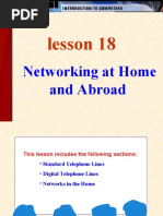 Lesson 18: Networking at Home and Abroad