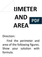 Quiz (Area and Perimeter)