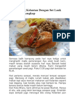 Nasi Dagang Kelantan Sedap