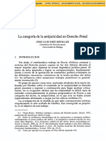 La categoria de la antijuricidad en Derecho Penal, Jose Luis Diez Ripolles.pdf