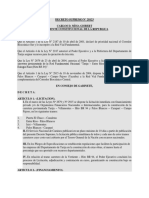 Decreto Supremo 28123 licita construcción carreteras Tarija-Villamontes y Palos Blancos-Campo Pajoso