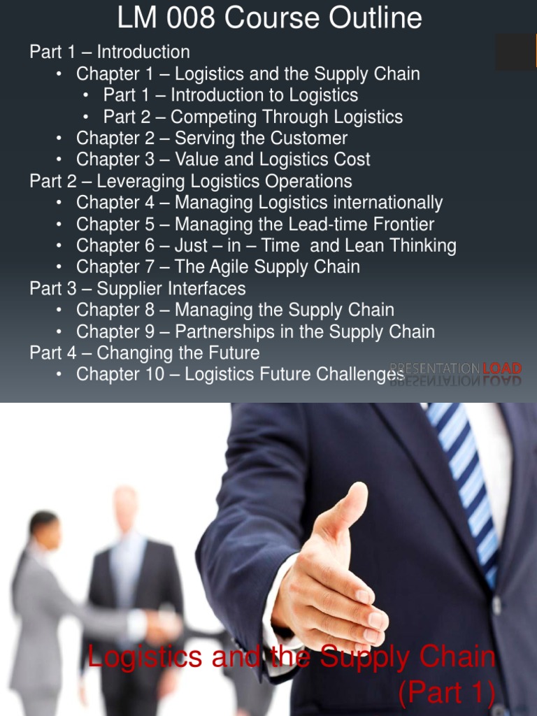 Logistics and Supply Chain Management Overview | PDF | Supply Chain ...