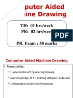 Computer Aided Machine Drawing