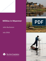 Militias in Myanmar PDF